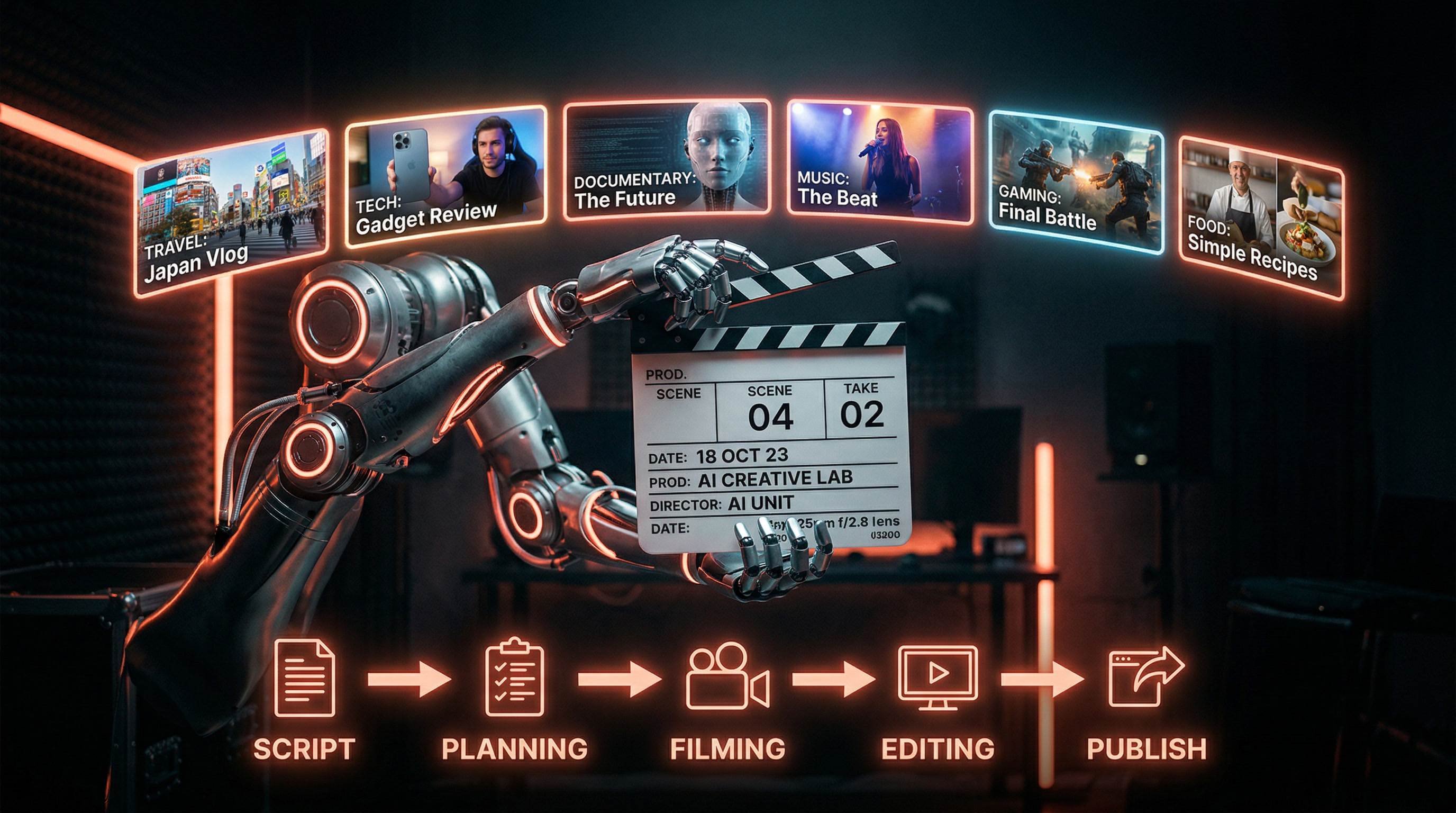 AI 短视频生产系统